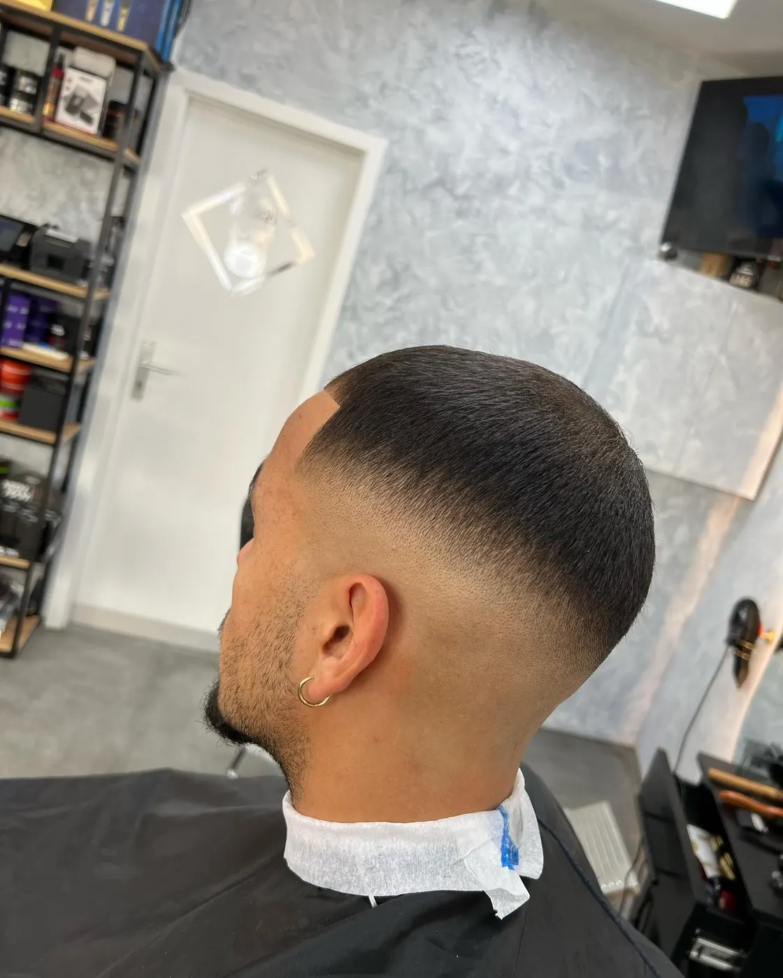 Coupe terminée en salon