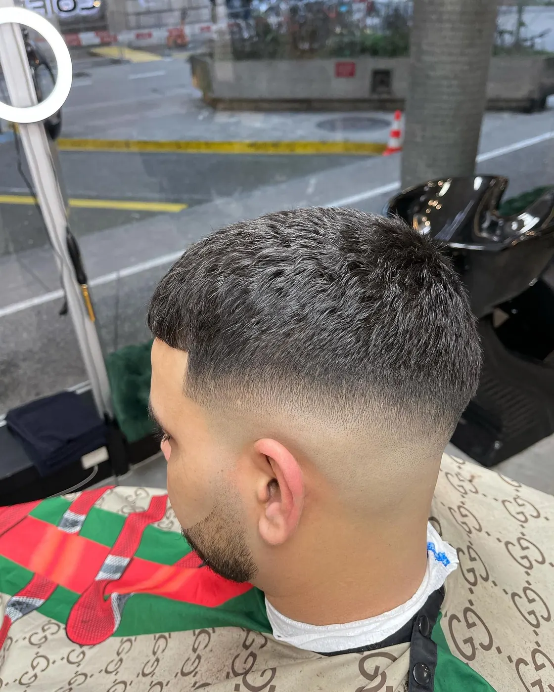 Détail de la texture travaillée sur le dessus